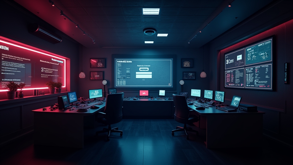 Un écran d’erreur de connexion casino avec des visuels de dépannage